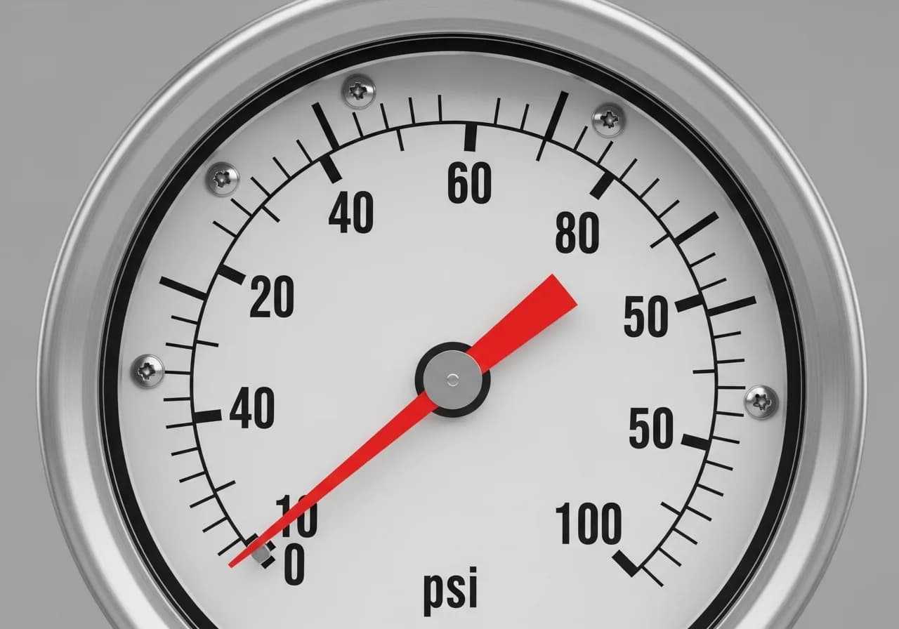 Hyperbaric chamber pressure gauge at Inspiring Choices Gold Coast